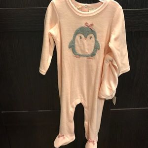 First Impressions baby outfit warm footie